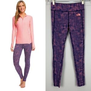 The North Face Full Length Leggings- Purple/Pink